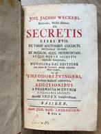 Jacobi Weckeri - De Secretis [Alchimie] - 1750, Antiek en Kunst, Antiek | Boeken en Bijbels