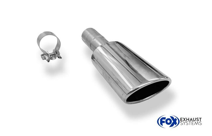 FOX Audi A2 - 1.6l 1.4l 1.4l TDI uitlaat voor FOX einddemper, Auto-onderdelen, Uitlaatsystemen, Nieuw, Verzenden