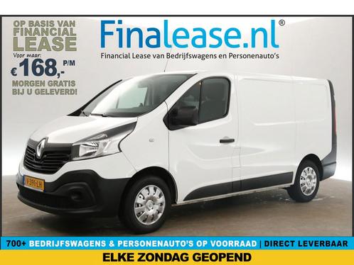 Renault Trafic 1.6 dCi T29 L1H1 Airco Cruise Navi PDC €168pm, Auto's, Bestelauto's, Lease, Handgeschakeld, Diesel, Renault, Wit