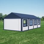 Ultimate Partytent PVC  4x8x2.2 meter in Antraciet-Anta, Tuin en Terras, Verzenden, Nieuw, 2 meter of meer, Partytent