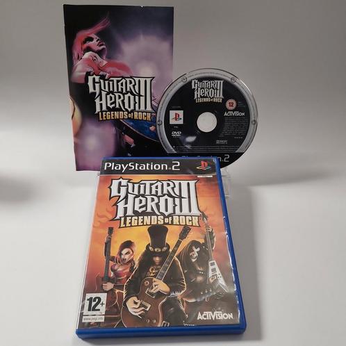 Guitar Hero III Legends of Rock Playstation 2, Spelcomputers en Games, Games | Sony PlayStation 2, Ophalen of Verzenden