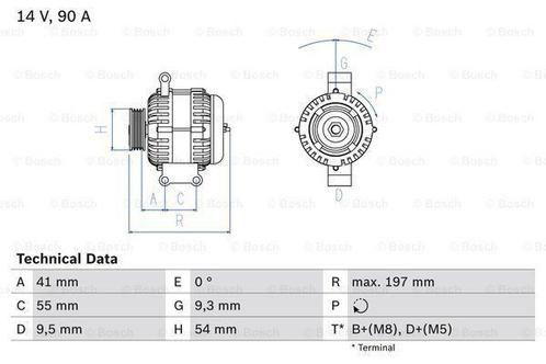Dynamo / Alternator OPEL AGILA (1.0 12V,1.0,1.3 CDTI,1.2..., Auto-onderdelen, Motor en Toebehoren, Nieuw, Ophalen of Verzenden