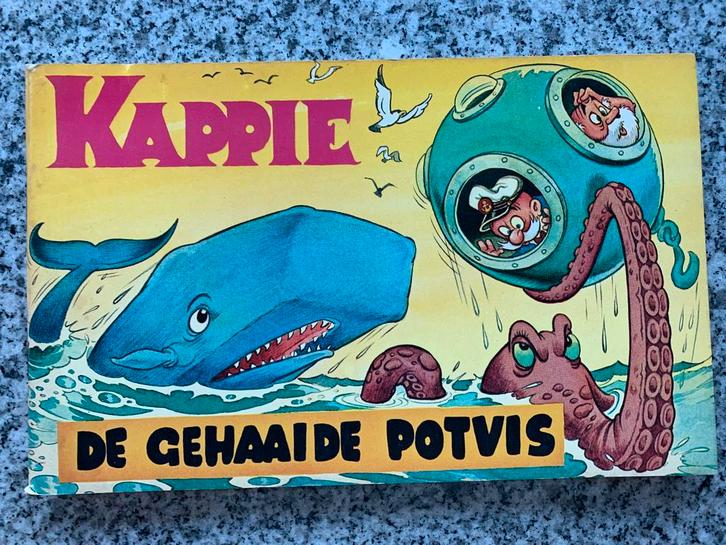 Kappie – De gehaaide potvis  (Marten Toonder), Boeken, Stripboeken, Eén stripboek, Gelezen, Verzenden