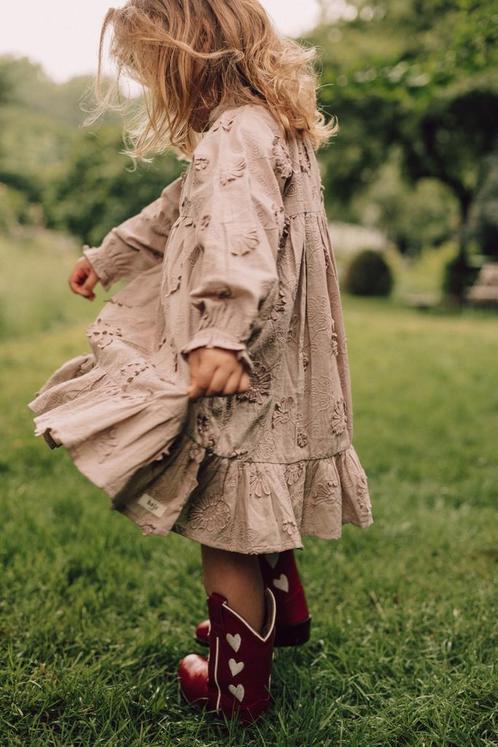 Vela dress structure rose mauve  Baje studio Maat 122, Kinderen en Baby's, Kinderkleding | Maat 122, Meisje, Nieuw, Ophalen of Verzenden