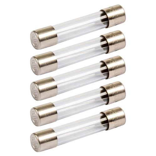 VLTG Glaszekering 5x20mm - 6.3A - F(snel) - Beschermt tegen, Hobby en Vrije tijd, Elektronica-componenten, Nieuw, Verzenden