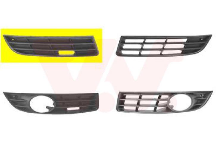 BUMPER GRILL VOOR VW PASSAT B6 2006-2010 3C0853666, Auto-onderdelen, Carrosserie en Plaatwerk, Nieuw, Ophalen of Verzenden