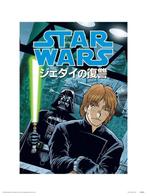 Kunstdruk Star Wars Dark Side Anime 30x40cm, Verzenden, Nieuw