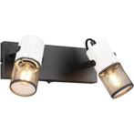 LED Wandspot - Trion Josh - E14 Fitting - 2-lichts - Rond -, Ophalen of Verzenden, Nieuw, Metaal
