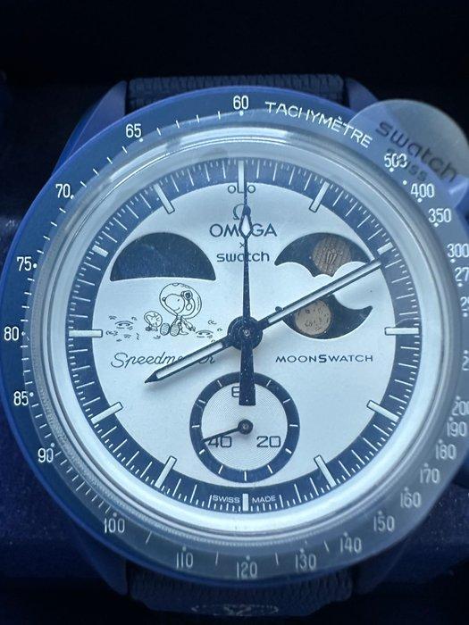 Omega x Swatch - Mission to Earthphase Moonshine Gold -, Sieraden, Tassen en Uiterlijk, Horloges | Heren