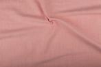 Linnen stof Middelroze – Gewassen linnen, Hobby en Vrije tijd, Stoffen en Lappen, 120 cm of meer, Ophalen of Verzenden, Roze, Linnen