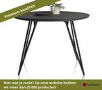 XOOON Vik bartafel metaal/eikenhout rond - Schwaz, Tuin en Terras, Ophalen of Verzenden, Nieuw, Hout