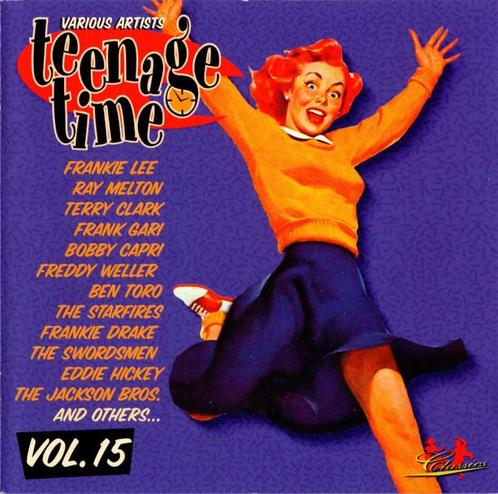 cd - Various - Teenage Time Vol. 15, Cd's en Dvd's, Cd's | Overige Cd's, Zo goed als nieuw, Verzenden