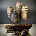Yakboter potten - Hout - Nepal - First half 20th century