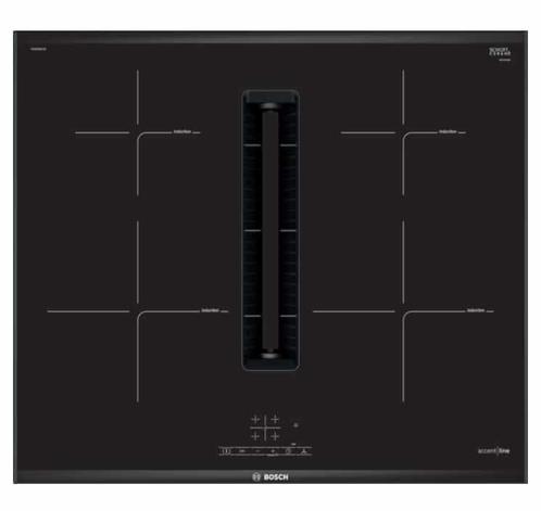 Bosch Serie 4 PIE695B15E kookplaat Zwart Ingebouwd 60 cm, Witgoed en Apparatuur, Kookplaten, Nieuw, Ophalen of Verzenden
