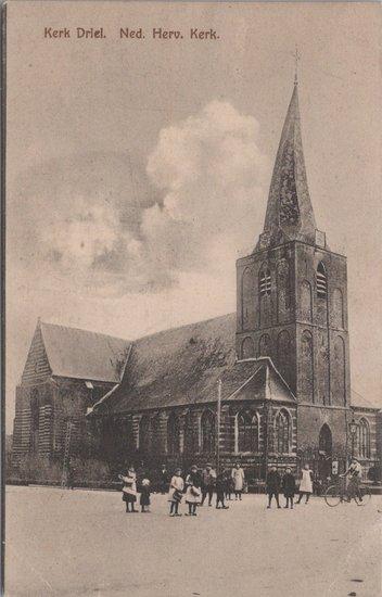 KERKDRIEL - Ned. Herv. Kerk, Verzamelen, Ansichtkaarten | Nederland, Verzenden