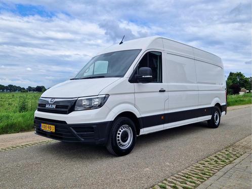 MAN TGE 35 2.0 Extra Lang Hoog L4 H3, Auto's, Bestelauto's, Onderhoudsboekje, Lease, Zwart, Automaat, Wit, MAN, Financial lease