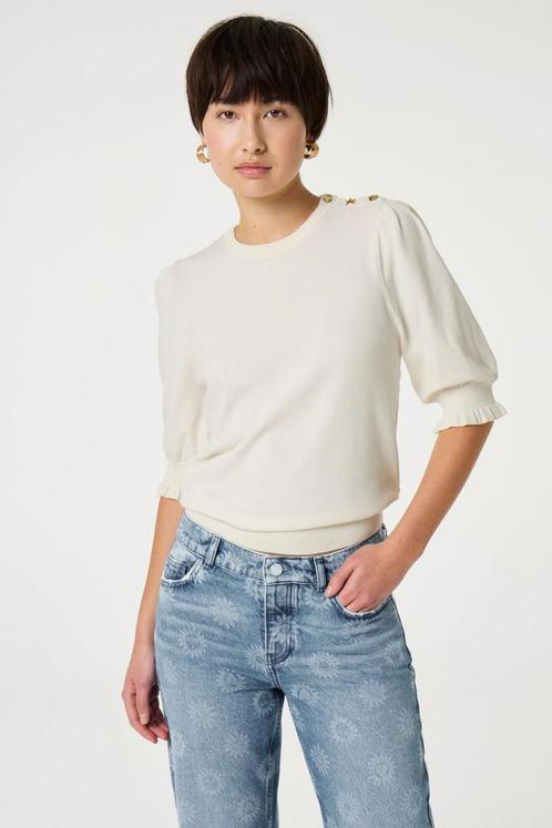 -10% Fabienne Chapot  Fabienne Chapot Cltpul90noos1009 molly, Kleding | Dames, Truien en Vesten, Wit, Nieuw, Verzenden