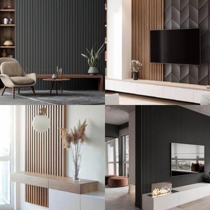 WPC WANDPANELEN IN 4 KLEUREN, Doe-het-zelf en Verbouw, Platen en Panelen, Minder dan 20 mm, Nieuw, Hout, Ophalen