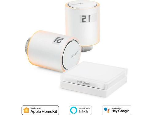 Netatmo Radiatorkranen starterspakket - Set met 2, Huis en Inrichting, Woonaccessoires | Overige, Zo goed als nieuw, Verzenden