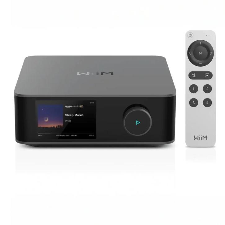 Tweedekans: Wiim Amp Ultra Streamer/Versterker - Space Grey, Audio, Tv en Foto, Platenspelers, Verzenden