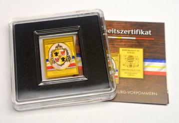 Tsjaad. 3000 Francs 2021 Mecklenburg Wappen - 1/500oz (.999) beschikbaar voor biedingen