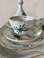 Meissen - Theeservies (9) - Indian flowers - Porselein, Antiek en Kunst