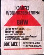 Oproep van de BHW voor woningzoekenden op poster (Posters), Verzenden, Nieuw, Overige onderwerpen, Met lijst