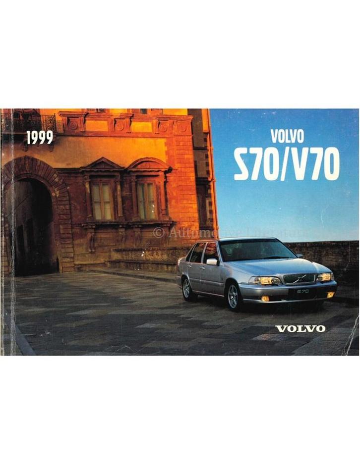1999 VOLVO S70 | V70 INSTRUCTIEBOEKJE NEDERLANDS, Auto diversen, Handleidingen en Instructieboekjes