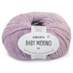 DROPS Baby Merino Mix - 39 paarse orchidee - Wol Garen, Hobby en Vrije tijd, Breien en Haken, Ophalen of Verzenden, Nieuw