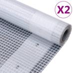 vidaXL Dekzeilen 2 st Leno 260 g/m² 3x2 m wit, Verzenden, Nieuw