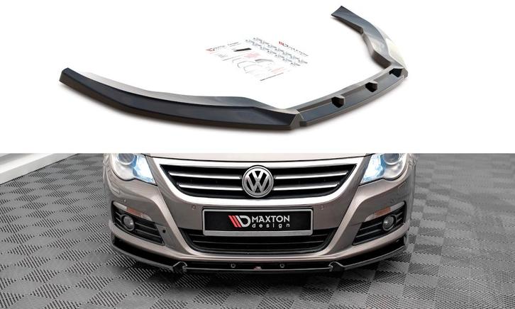 Voorspoiler V.3 VW Passat CC Maxton Glans Zwart, Auto-onderdelen, Carrosserie en Plaatwerk, Ophalen of Verzenden