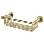 Badkamerrekje Haceka Kosmos 34,7 x 13,3 cm Geborsteld Goud, Ophalen of Verzenden, Nieuw, Bad