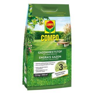 Gazonmest | Compo | 300 m² (Lang werkend, 7.5 kg), Tuin en Terras, Gras en Kunstgras, Nieuw, Verzenden
