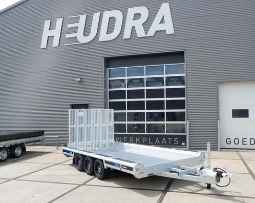 Hulco Terrax-3 3500kg 394x180cm machine-transporter, Auto diversen, Aanhangers en Bagagewagens, Nieuw, Ophalen