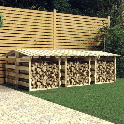vidaXL Pergolas met dak 6 st 100x90x100 cm geïmpregneerd, Tuin en Terras, Palen, Balken en Planken, Nieuw, Verzenden