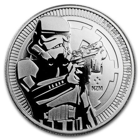 Niue - Star Wars Stormtrooper 1 oz 2018 (250.000 oplage), Postzegels en Munten, Munten en Bankbiljetten | Verzamelingen, Munten