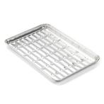 BBQ schaal | 4 stuks (240 x 160 x 15 mm), Verzenden, Nieuw, BBQ-Collection