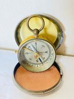 Kompas - Messing, Metaal - ancienne instrument de navigation