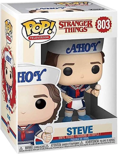 Funko Pop! - Stranger Things S3 Steve #803 | Funko - Hobby, Verzamelen, Poppetjes en Figuurtjes, Nieuw, Verzenden