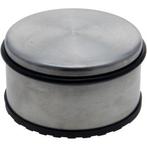 Deurstopper | 6 cm x Ø 11 cm (RVS, Rubber), Huis en Inrichting, Woonaccessoires | Deurstoppers, Verzenden, Nieuw