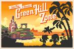 Poster Sonic the Hedgehog Come Play at Beautiful Green Hill, Verzamelen, Verzenden, Nieuw, A1 t/m A3