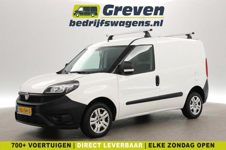 Fiat Doblò 1.6 MJ ECO JET 105PK, Auto's, Bestelauto's, Onderhoudsboekje, Lease, Handgeschakeld, Wit, Financial lease, Stof, Diesel