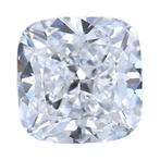 1 pcs Diamant (Natuurlijk) - 1.00 ct - Cushion - D, Nieuw