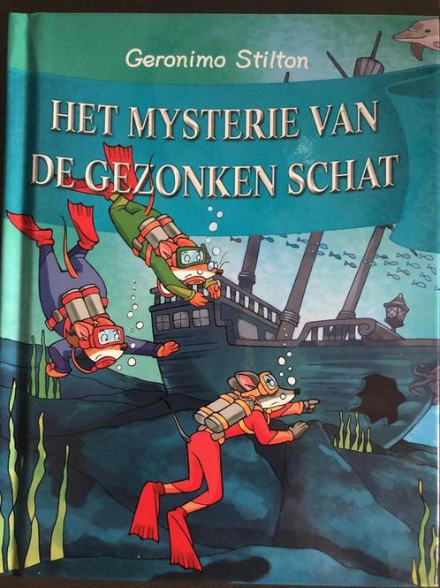 Geronimo Stilton - Het mysterie van de gezonken schat, Boeken, Overige Boeken, Gelezen, Verzenden