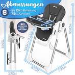 Kinderstoel - Babystoel - Verstelbaar - 0-36 maanden - Zwart, Verzenden, Zo goed als nieuw