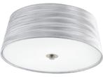 EGLO Fonsea - Plafonnière - 2 Lichts - Ø375mm - Wit - Zilver, Huis en Inrichting, Lampen | Plafondlampen, Verzenden, Nieuw