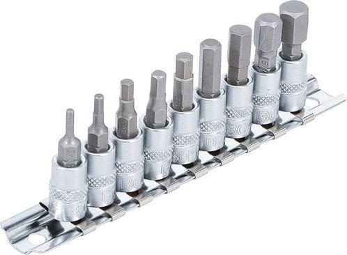 Bgs Technic Bit set Inbus, 1/4, 9 delig INCH, Auto diversen, Autogereedschap, Verzenden