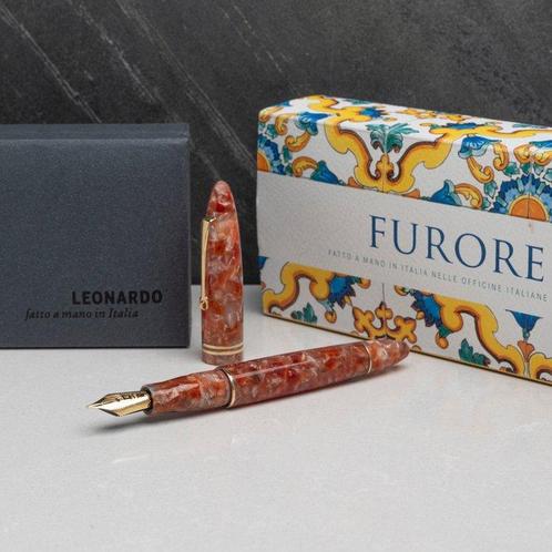 Leonardo Officina Italiana - Furore Ginger - gold plated, Verzamelen, Pennenverzamelingen