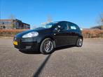 Fiat Punto 1.4 5DR 2008 Zwart APK 18-11-2025, Auto's, Voorwielaandrijving, Stof, Gebruikt, Zwart