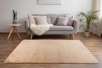 Fluffy Vloerkleed | Dolce | Effen | Beige | 120x170 cm, Verzenden, Nieuw